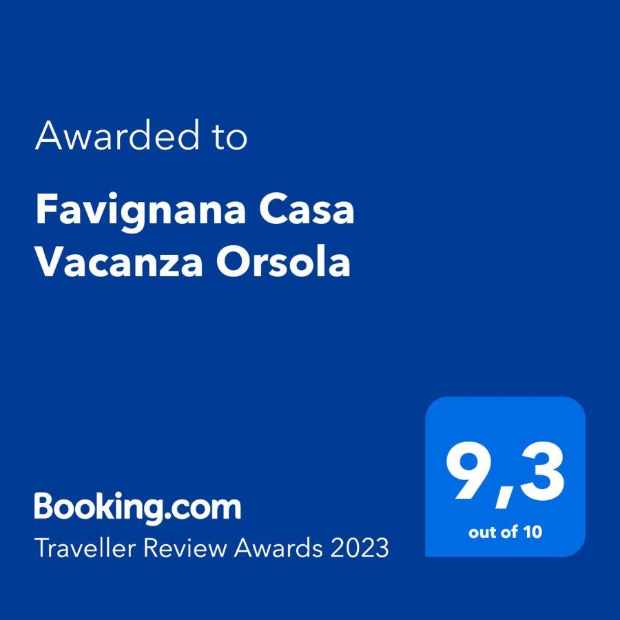 Favignana Casa Vacanza Orsola Zewnętrze zdjęcie